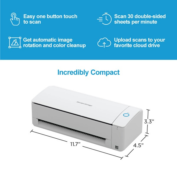 Ricoh/Fujitsu ScanSnap iX1300 Mobil Scanner [3kg] 123ink.se